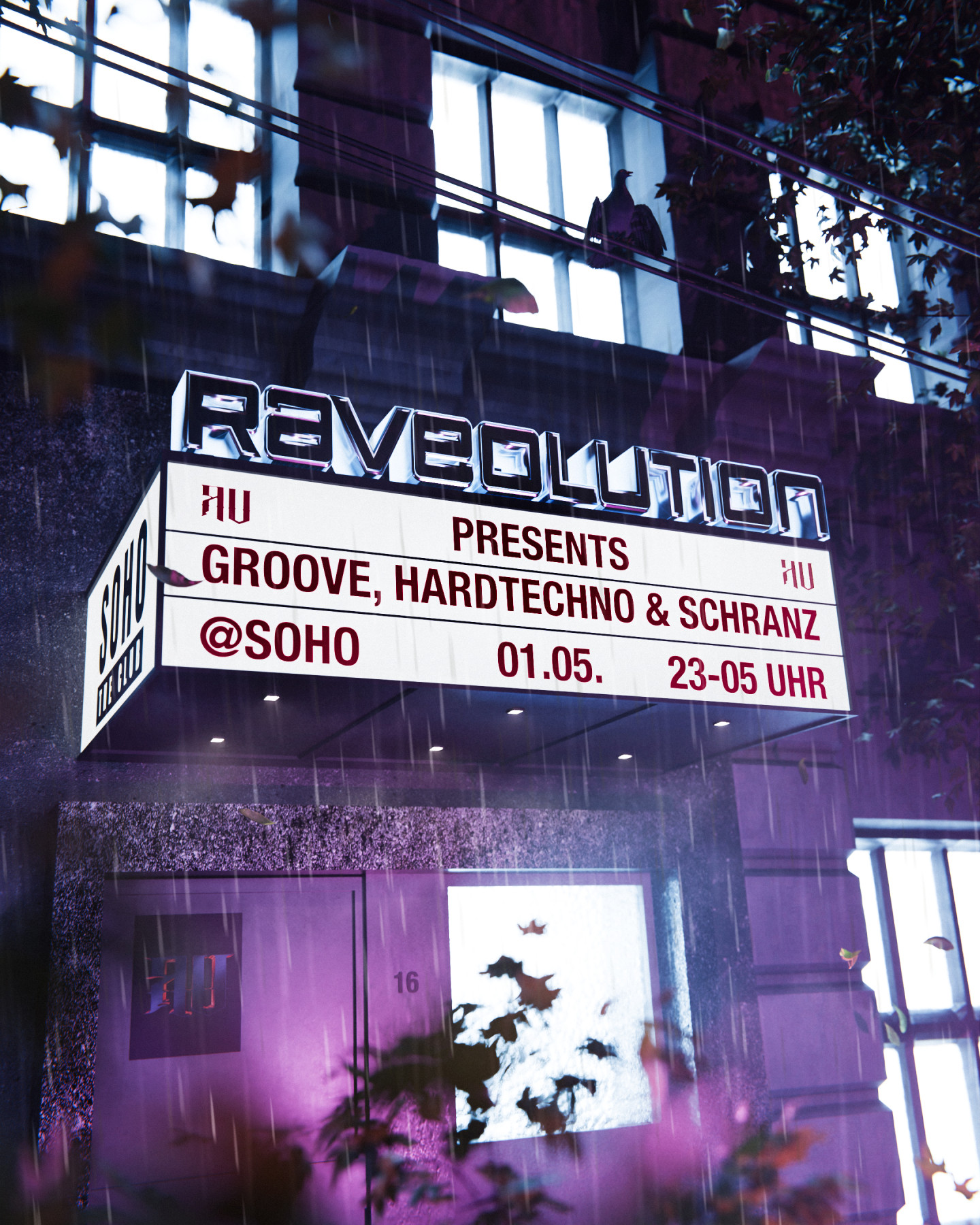 RAVEOLUTION pres. A night of Groove, Hardtechno & Schranz