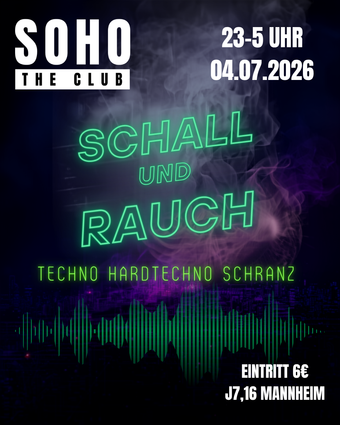 SCHALL UND RAUCH