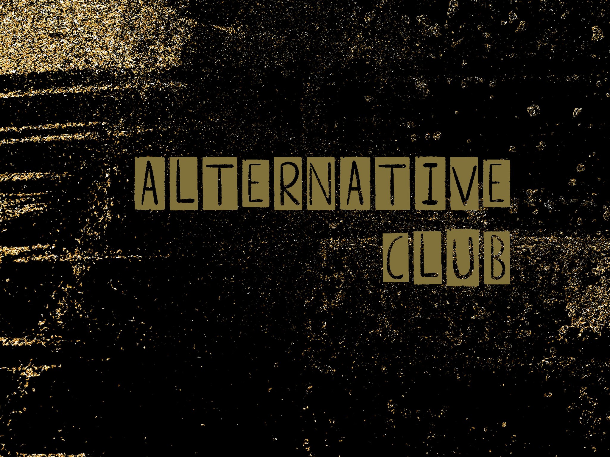 ALTERNATIVE CLUB - Flyer