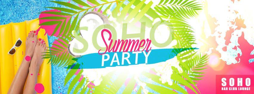 SOHO Summer Party - Flyer