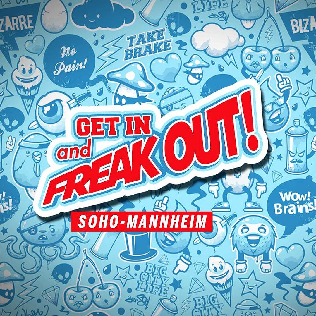 Get in and Freak Out! - Flyer